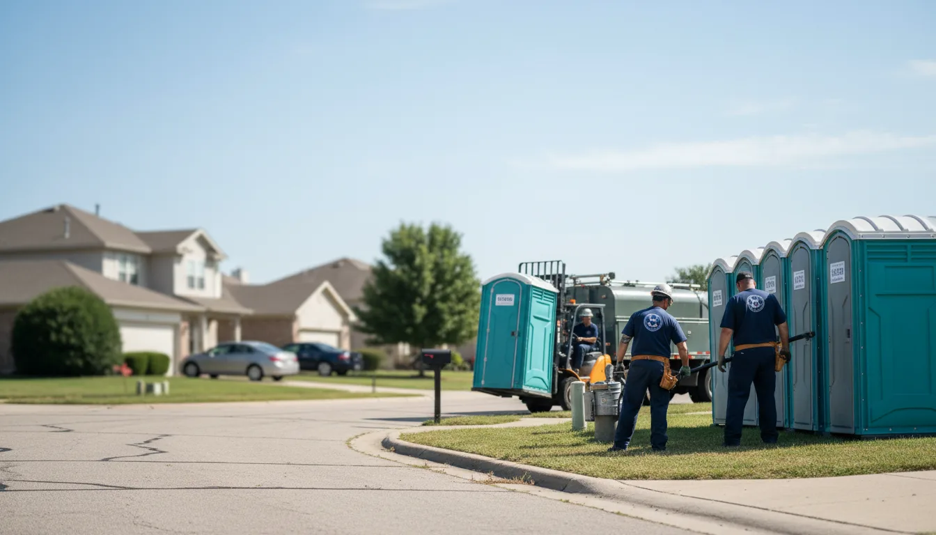 Porta Potty Rental in Coalgate, OK near me